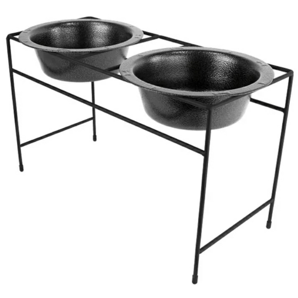 Platinum Pets Double Cat/Dog Bowls - Picture 1 of 2